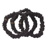 Philip B Petite Black Scrunchie - 3 st
