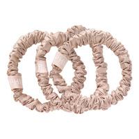 Philip B Petite Champagne Scrunchie - 3 st