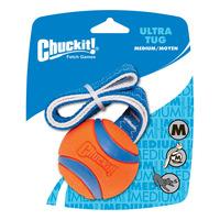 CHUCKIT Ultraboll på rep M - 1 st