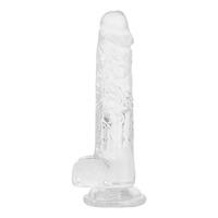 Willie City Classic Realistisk Klar Dildo - 19,5 cm