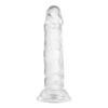 Willie City Klar Realistisk Dildo m. Sugkopp - 13 cm