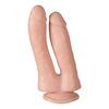 Willie City Realistisk Dubbel Dildo - 18 cm