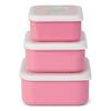 SARO BABY Matlåde-set Pink - 3 st