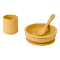 SARO BABY Silikonservis Mustard - 1 st