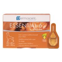 Dermoscent Essential 6 Spot-on, hudvård för hundar - 20-40 kg - 4x2,4 ml