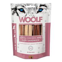 Woolf Long Chicken & Cod Sandwich - 100 g