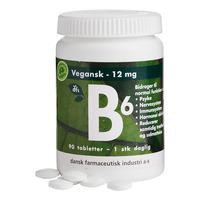 B6-vitamin, 12 mg - 90 tabletter