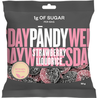 Pändy Strawberry/Liquorice - 50 g