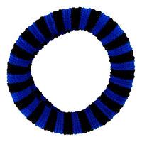 By Stær Ea Hårsnodd Blå/Navy - 1 st