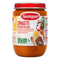Semper Spaghetti Bolognese 6 mån. - 190 g