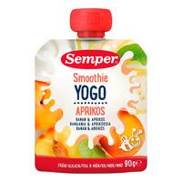 Semper Smoothie Yogo m. Banan & Aprikos 6 mån - 90 g