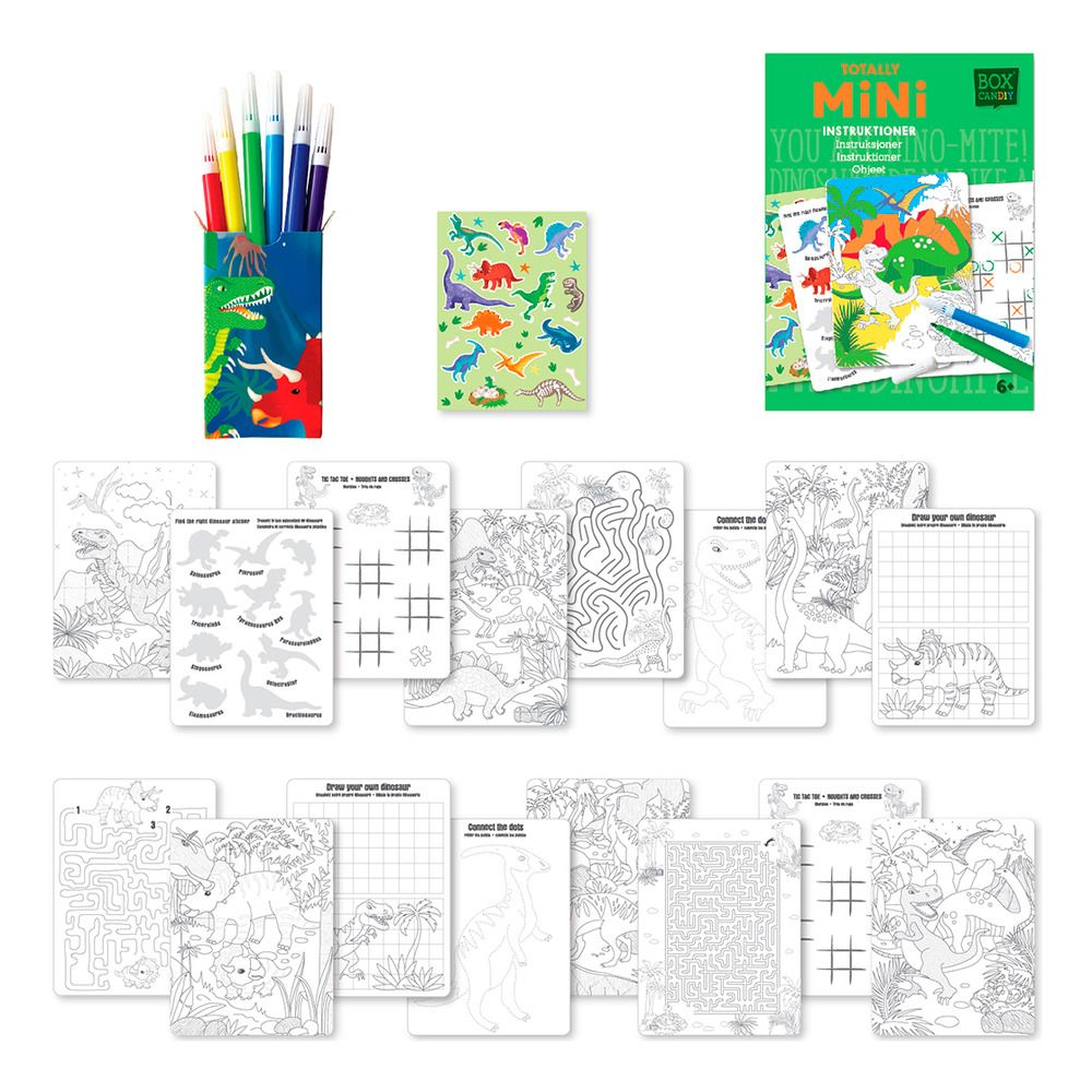 Mini Acivity Köp BOX CANDIY Mini Activity Cards Totally Mini på Med24.se