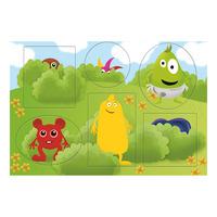 Babblarna Pussel Tittut - 1 st