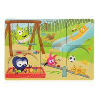 Babblarna Pussel Lekparken  - 1 st