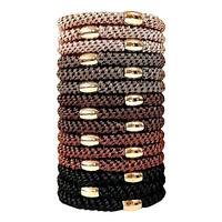 SOHO Nubia Hårsnoddar Bronze - 15 st