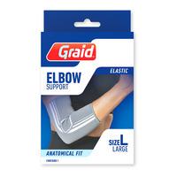 Graid Elastiskt Armbågsstöd - L