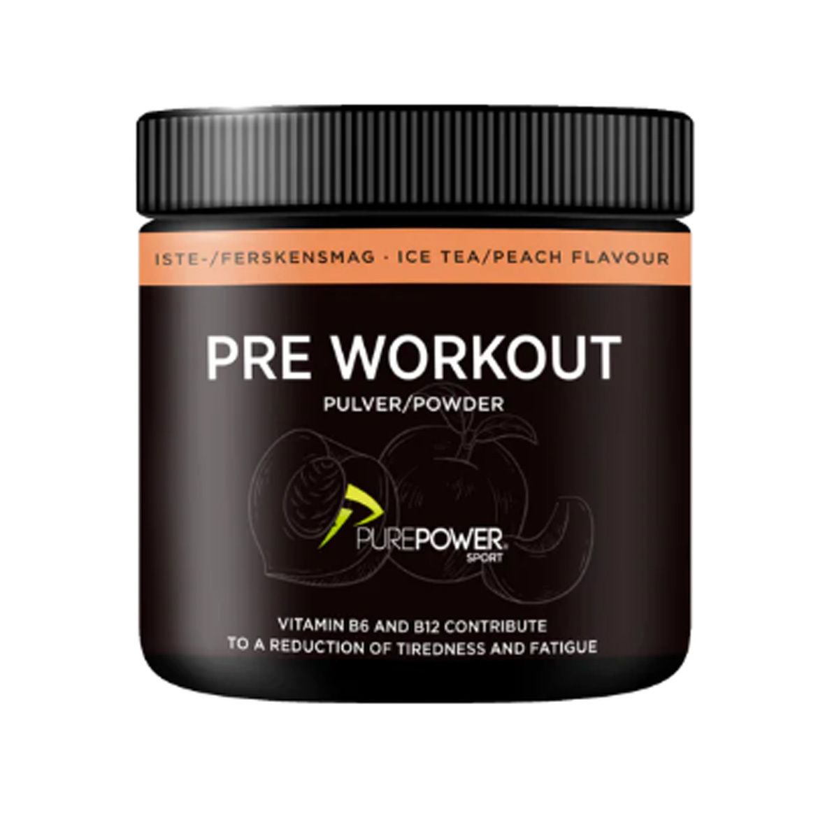 Pre Workout Icetea/peach - 300 g
