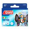 Graid Tattoo Effect Plåster Abstract Animals - 12 st
