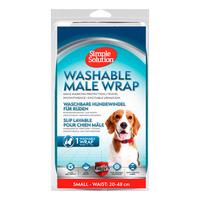 Simple Solution Skvättskydd hanhund, tvättbart strl. s