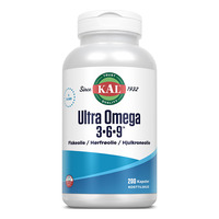 KAL Ultra Omega 3-6-9 - 200 kapslar