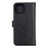 RadiCover Wallet Case 2i1 Anti-stråling Läder MagS Svart - iPhone 15 - 1 st