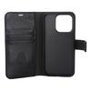 RadiCover Wallet Case 2i1 Anti-stråling Läder MagS Svart - iPhone 15 Pro - 1 st