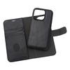 RadiCover Wallet Case 2i1 Anti-stråling Läder MagS Svart - iPhone 15 Pro - 1 st