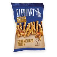 Elephant Pretzels Twisted Caramelized Onion - 80 g