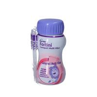Fortini Compact Multi Fibre - 4 x 125 ml - Jordgubb
