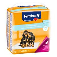 Vitakraft Hygienunderlägg 60x60 cm - 15 st