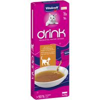 Vitakraft Cat Drink Kycklingsmak och Taurin - 5x30 g