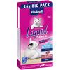 Vitakraft Cat Liquid Snack Multipack, Lever och Lax - 16x15 g