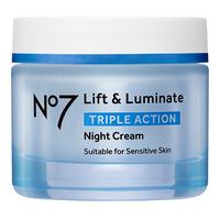 No7 Lift & Luminate Triple Action Night Cream - 50 ml