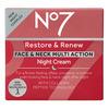 No7 Restore & Renew Multi Action Night Cream - 50 ml