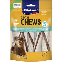 Vitakraft DENTAL CHEWS Tuggsticks med kycklingfyllning, M - 150 g
