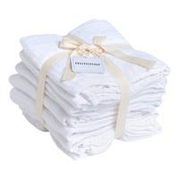 Mininor Tygblöjor Ekologiska, vita - 8 st