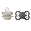 BIBS Supreme Silicone Symmetrica 2 pack - flera storlekar - Strl 2