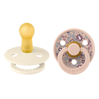 BIBS x Liberty Colour Latex Rund Eloise - Blush Mix - Strl 2