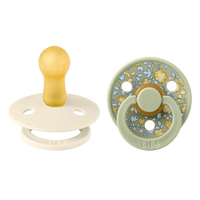 BIBS x Liberty Colour Latex Rund Eloise - Sage Mix - Strl 2