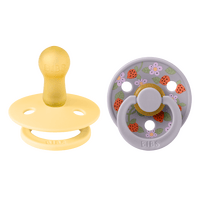 BIBS x Liberty Colour Latex Round Strawberries and Cream - Strl 2