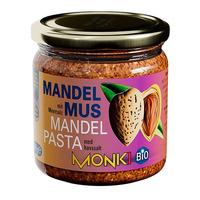 Monki Mandelmör Brunt, eko - 330 g