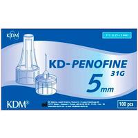 KD-Penofine Pennkanyl 31G 0.25 x 5 mm, Ljuslila - 100 st