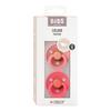 BIBS Colour Latex Anatomisk Dusty Pink/Coral 2 pack - flera storlekar