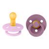 BIBS Colour Latex Rund Violet Sky/Mauve 2 pack - flera storlekar