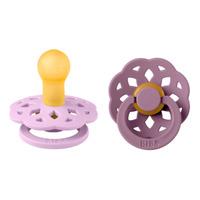BIBS Boheme Latex Rund Violet Sky/Mauve 2 pack - Strl 1