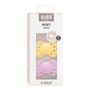 BIBS Infinity Anatomisk Silicone Pale Butter/Violet Sky 2 pack - flera storlekar