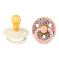 BIBS x Liberty Colour Latex Rund Eloise - Blush Mix - Strl 1