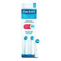 Plackers Total Clean Brush Heads - 2 st