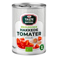 Taste of Hackade tomater med vitlök, eko - 400 g