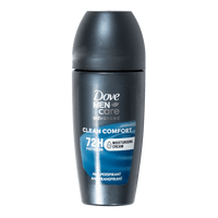 Dove 72h Advanced Care Clean Comfort Deo Roll-on - 50 ml